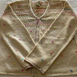 Ladies Zip up Sweater